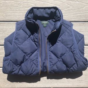 J Crew Excursion Quilted Down Vest
